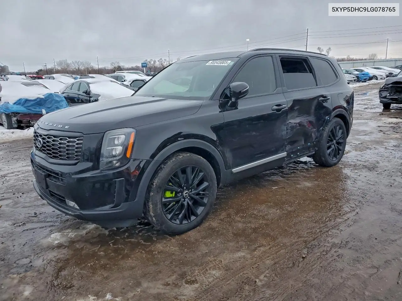 5XYP5DHC9LG078765 2020 Kia Telluride Sx