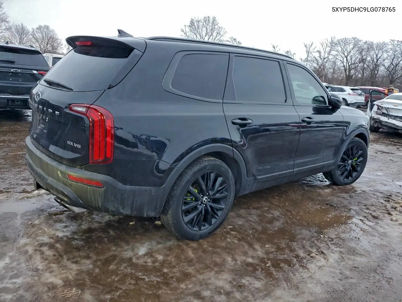 5XYP5DHC9LG078765 2020 Kia Telluride Sx