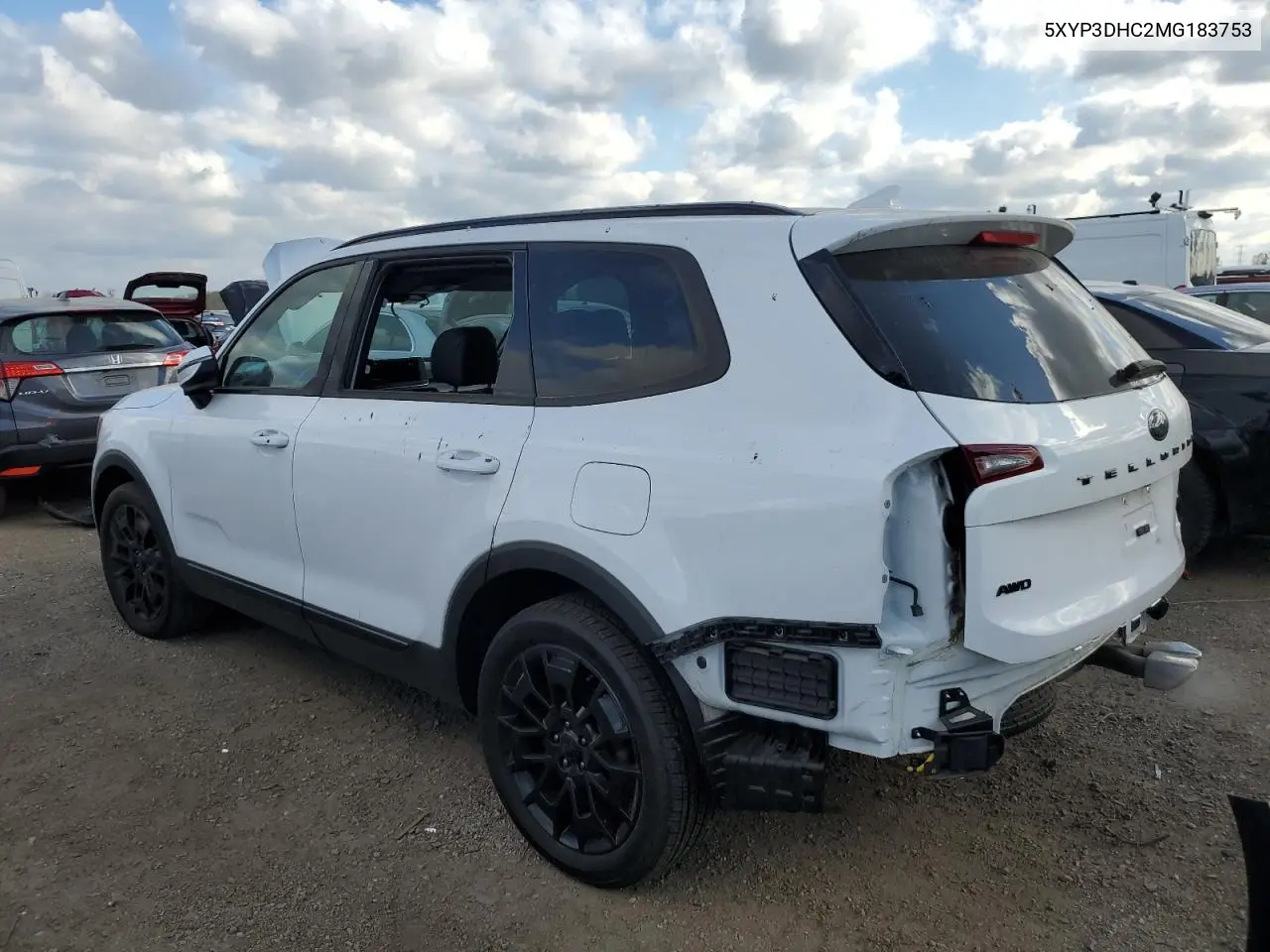5XYP3DHC2MG183753 2021 Kia Telluride Ex