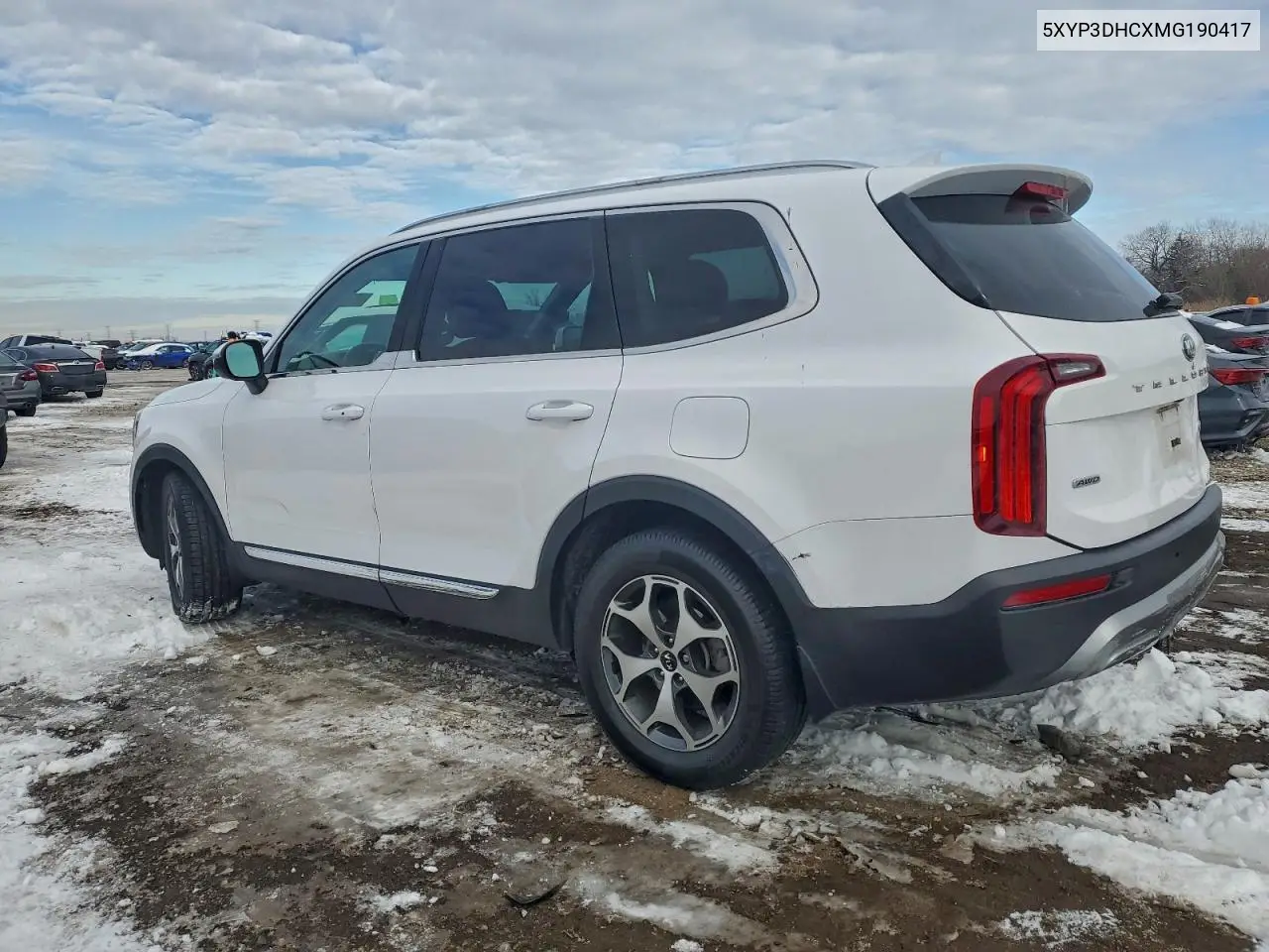 5XYP3DHCXMG190417 2021 Kia Telluride Ex