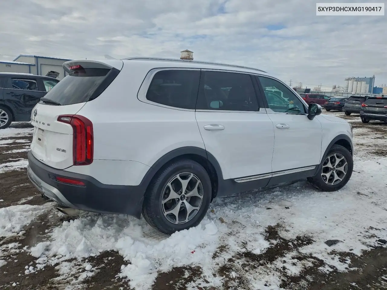 5XYP3DHCXMG190417 2021 Kia Telluride Ex