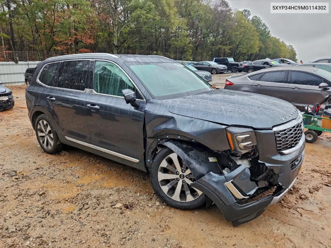 5XYP34HC9MG114302 2021 Kia Telluride Ex
