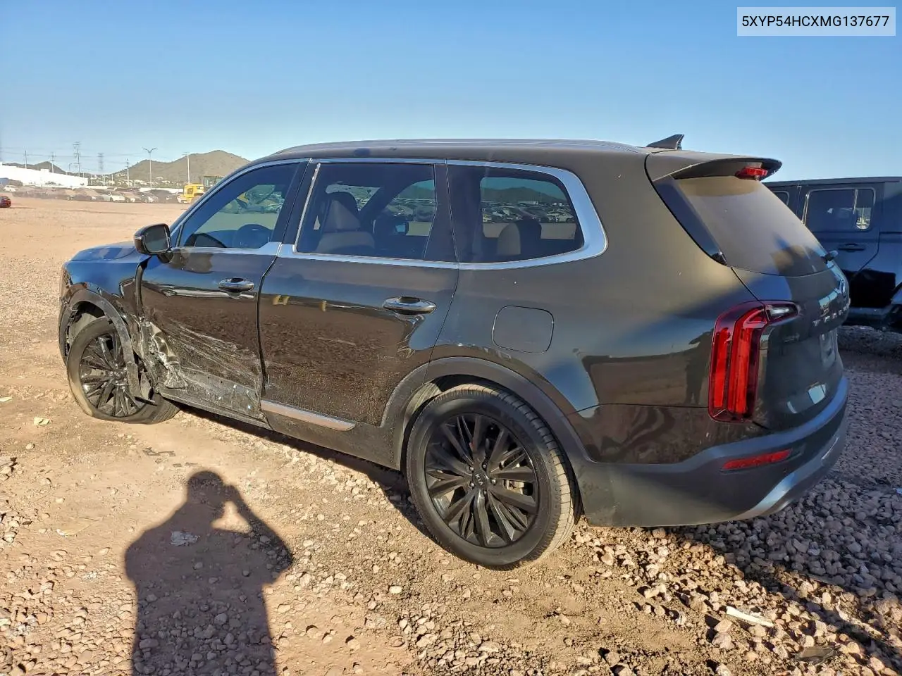 5XYP54HCXMG137677 2021 Kia Telluride Sx