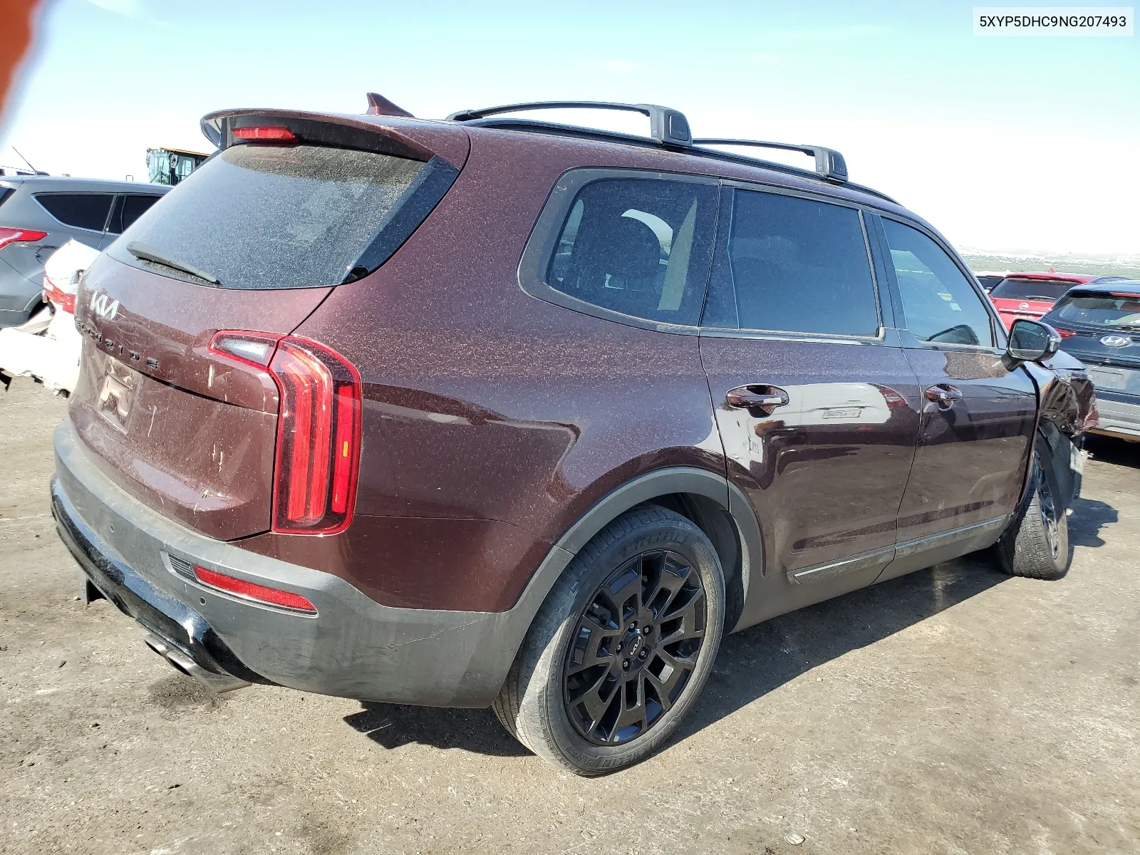 5XYP5DHC9NG207493 2022 Kia Telluride Sx