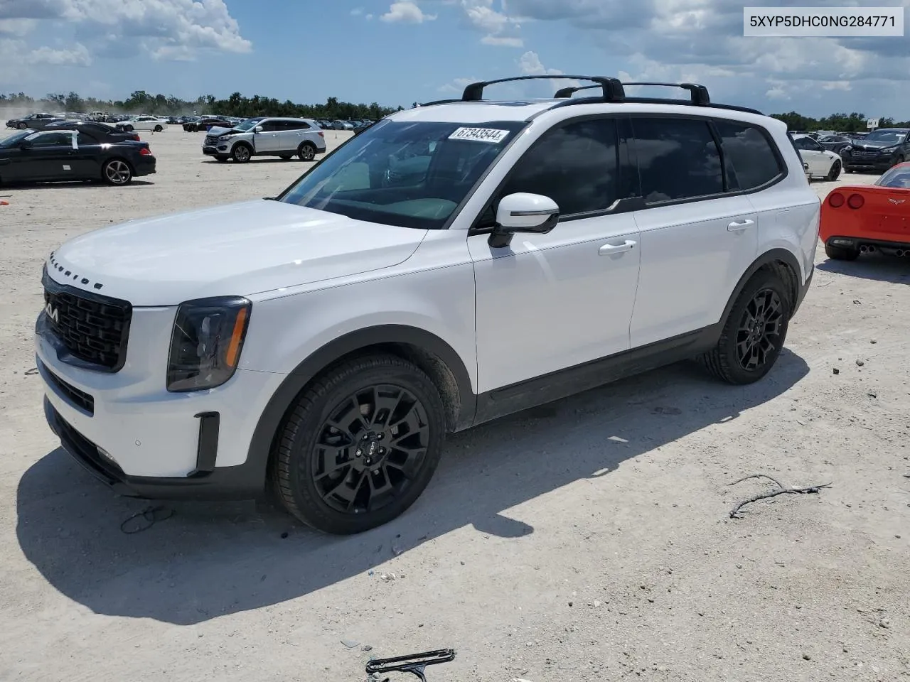 5XYP5DHC0NG284771 2022 Kia Telluride Sx