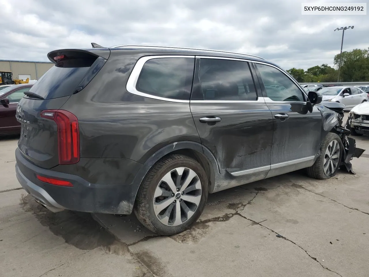 5XYP6DHC0NG249192 2022 Kia Telluride S