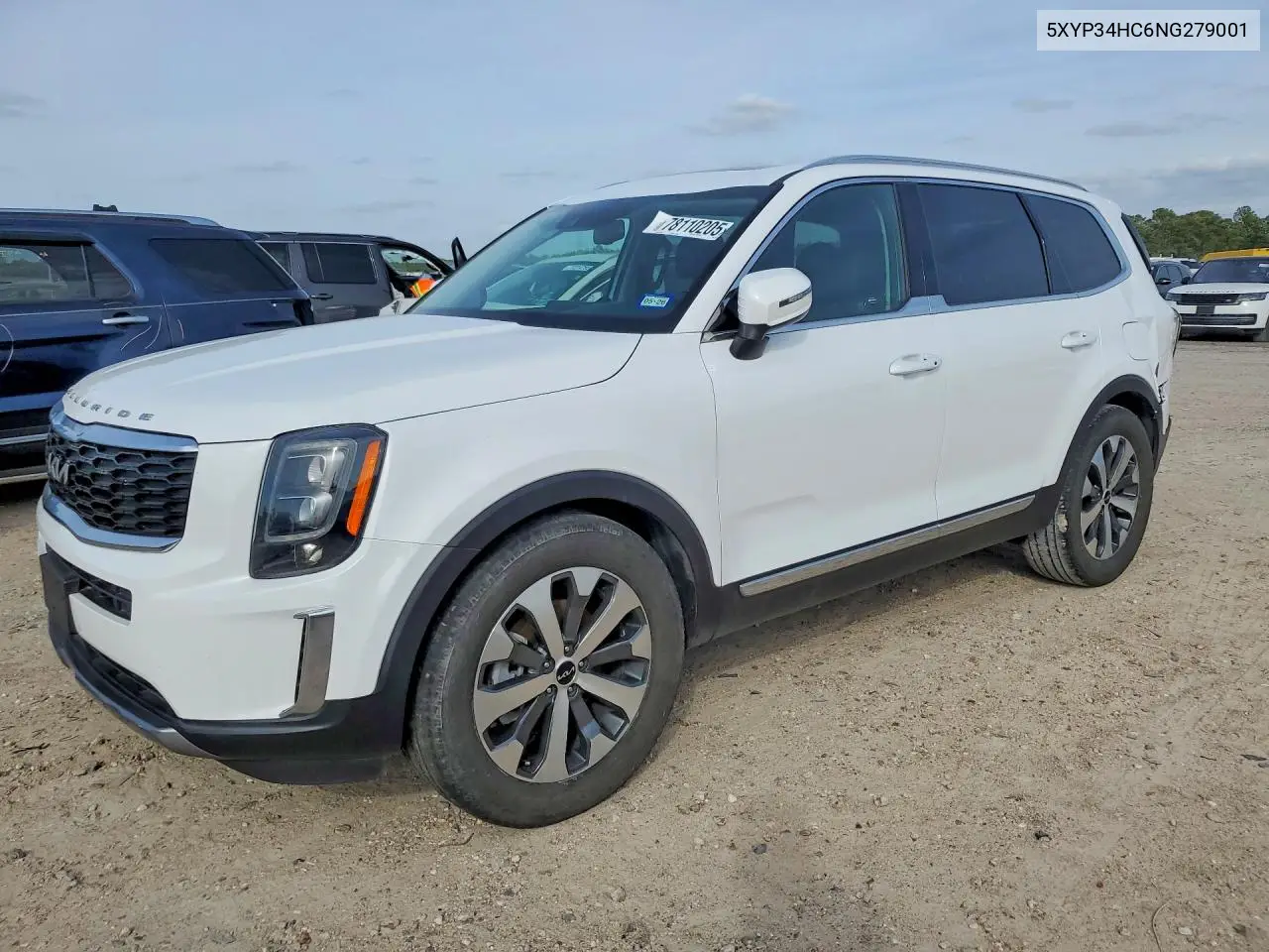 5XYP34HC6NG279001 2022 Kia Telluride Ex