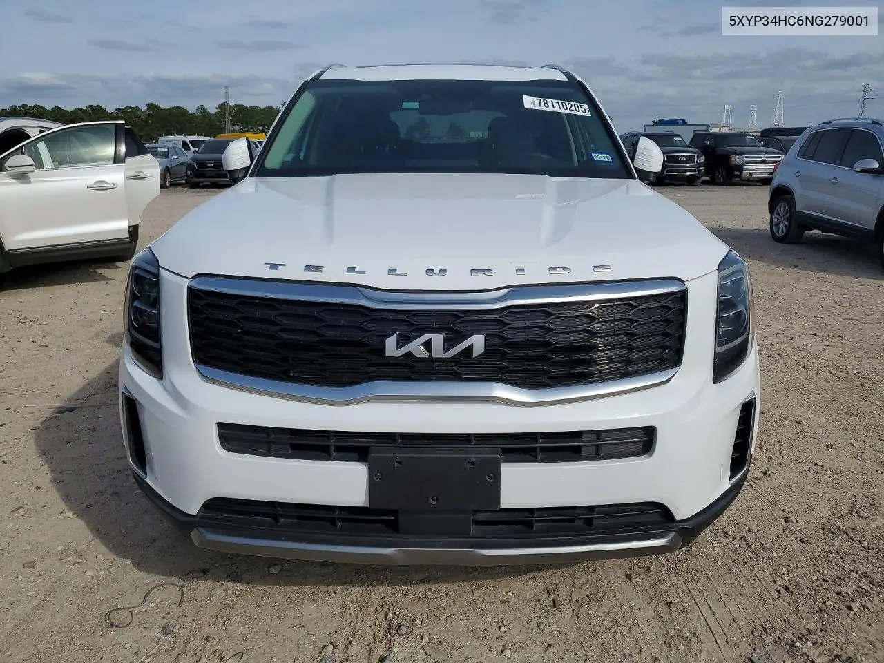 5XYP34HC6NG279001 2022 Kia Telluride Ex