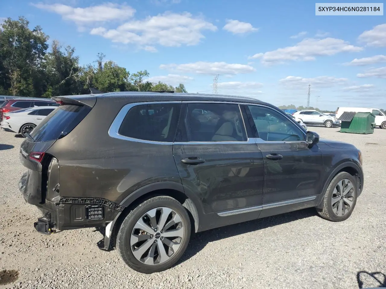 5XYP34HC6NG281184 2022 Kia Telluride Ex