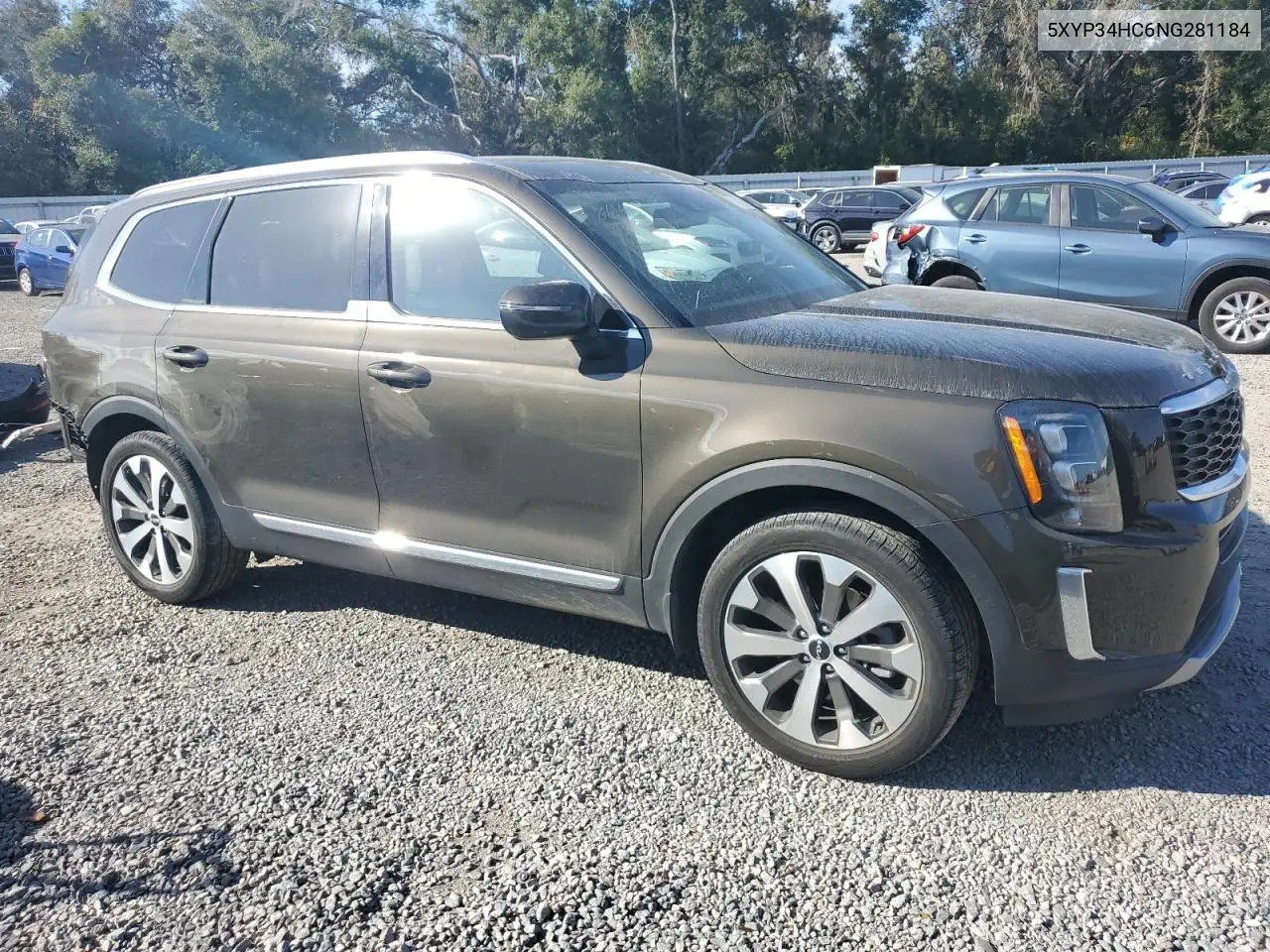 5XYP34HC6NG281184 2022 Kia Telluride Ex