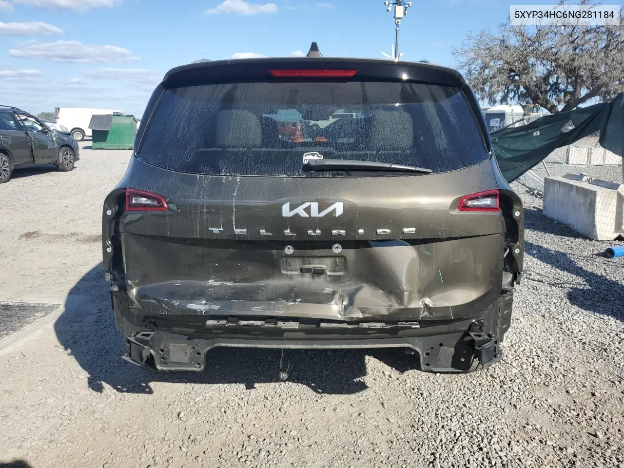 5XYP34HC6NG281184 2022 Kia Telluride Ex