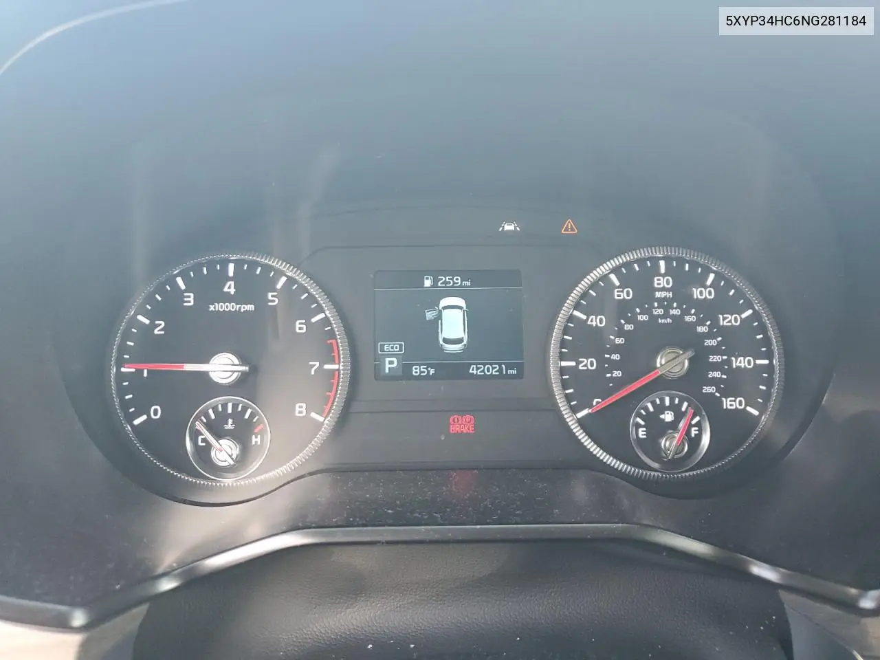 5XYP34HC6NG281184 2022 Kia Telluride Ex