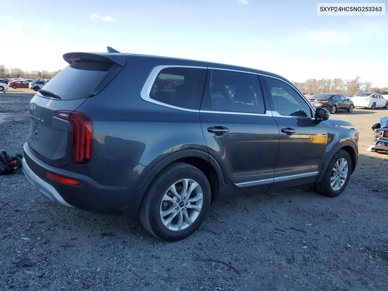5XYP24HC5NG253363 2022 Kia Telluride Lx