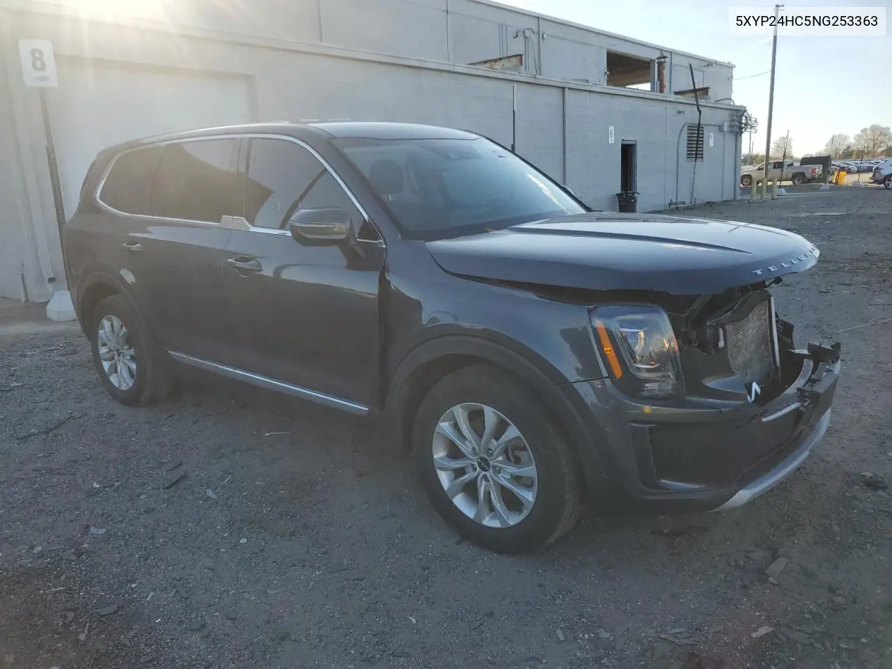 5XYP24HC5NG253363 2022 Kia Telluride Lx