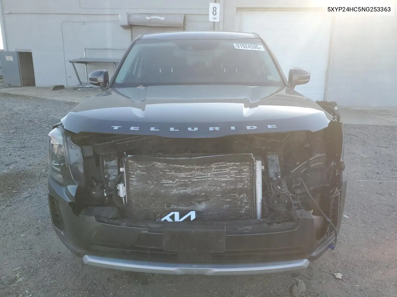5XYP24HC5NG253363 2022 Kia Telluride Lx