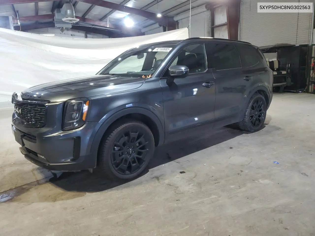 5XYP5DHC8NG302563 2022 Kia Telluride Sx