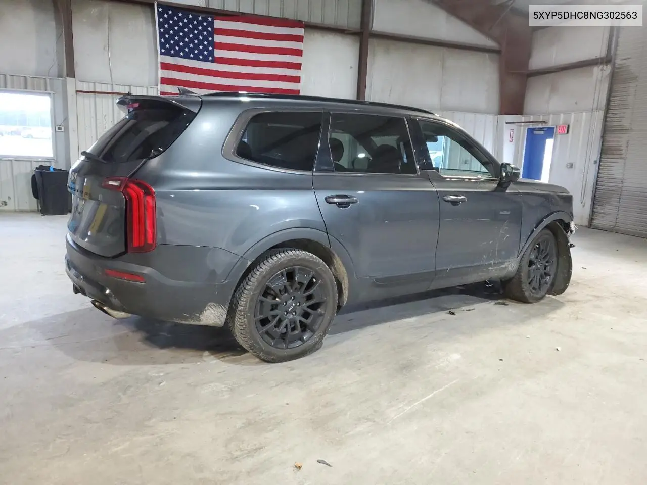 5XYP5DHC8NG302563 2022 Kia Telluride Sx