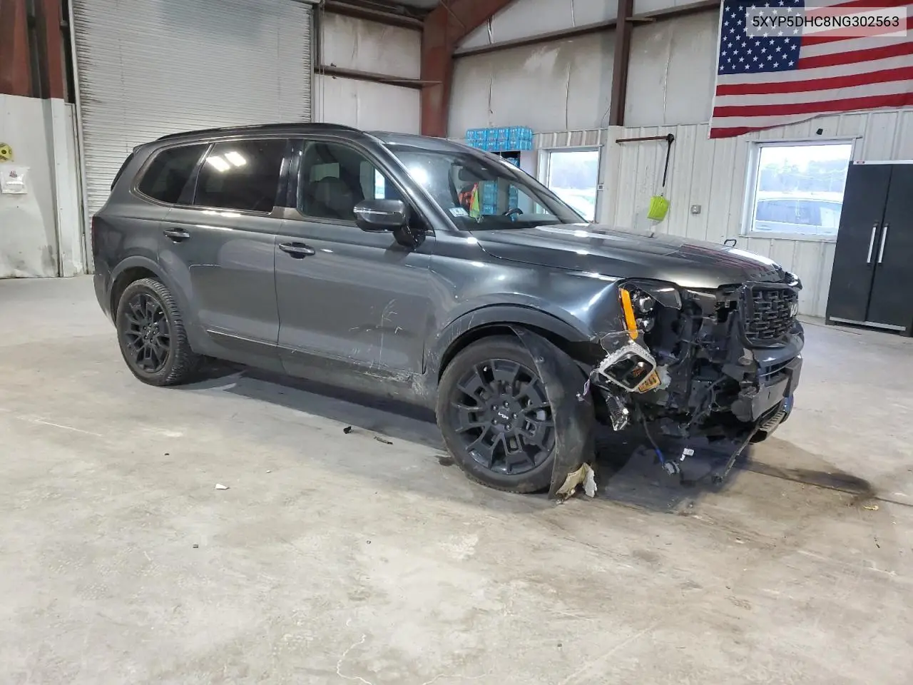 5XYP5DHC8NG302563 2022 Kia Telluride Sx