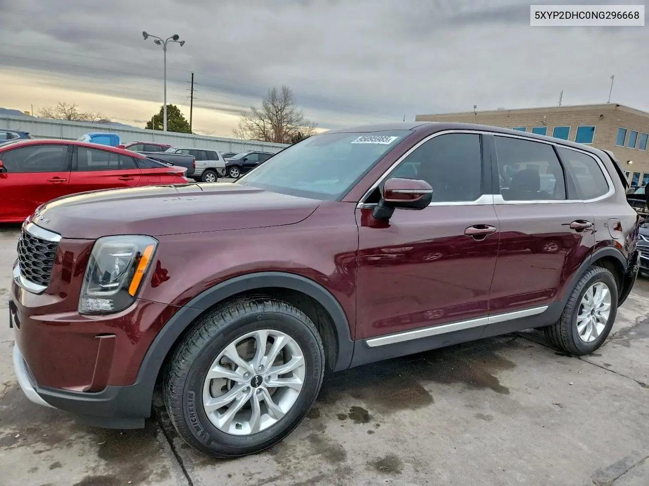 5XYP2DHC0NG296668 2022 Kia Telluride Lx