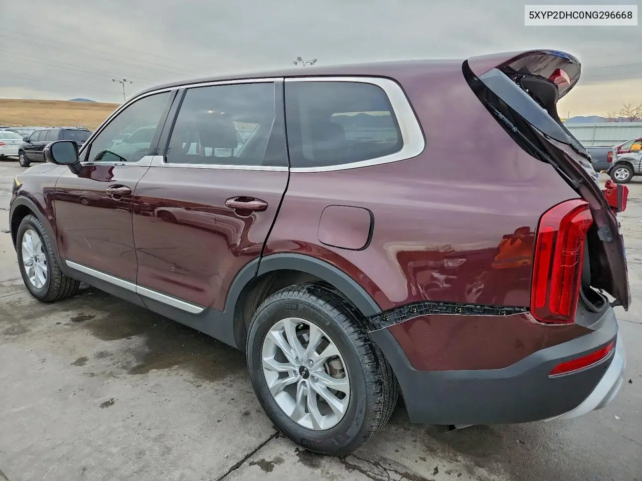 5XYP2DHC0NG296668 2022 Kia Telluride Lx
