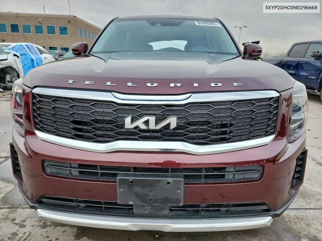 5XYP2DHC0NG296668 2022 Kia Telluride Lx