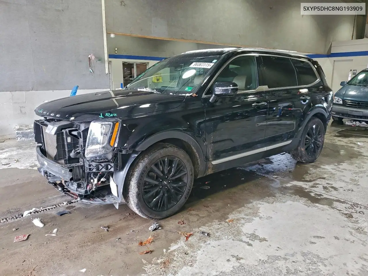 5XYP5DHC8NG193909 2022 Kia Telluride Sx