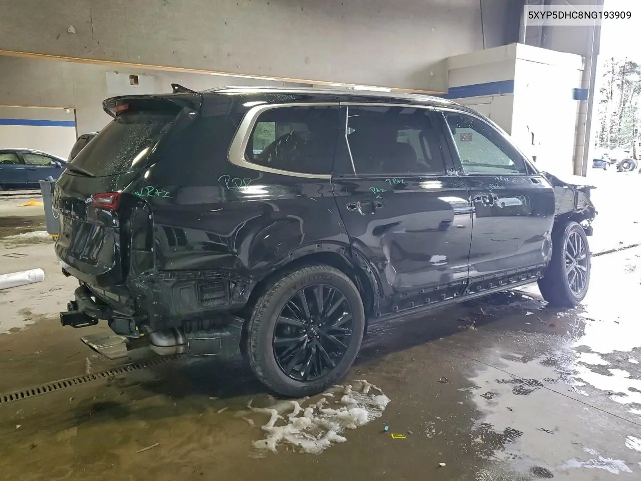 5XYP5DHC8NG193909 2022 Kia Telluride Sx