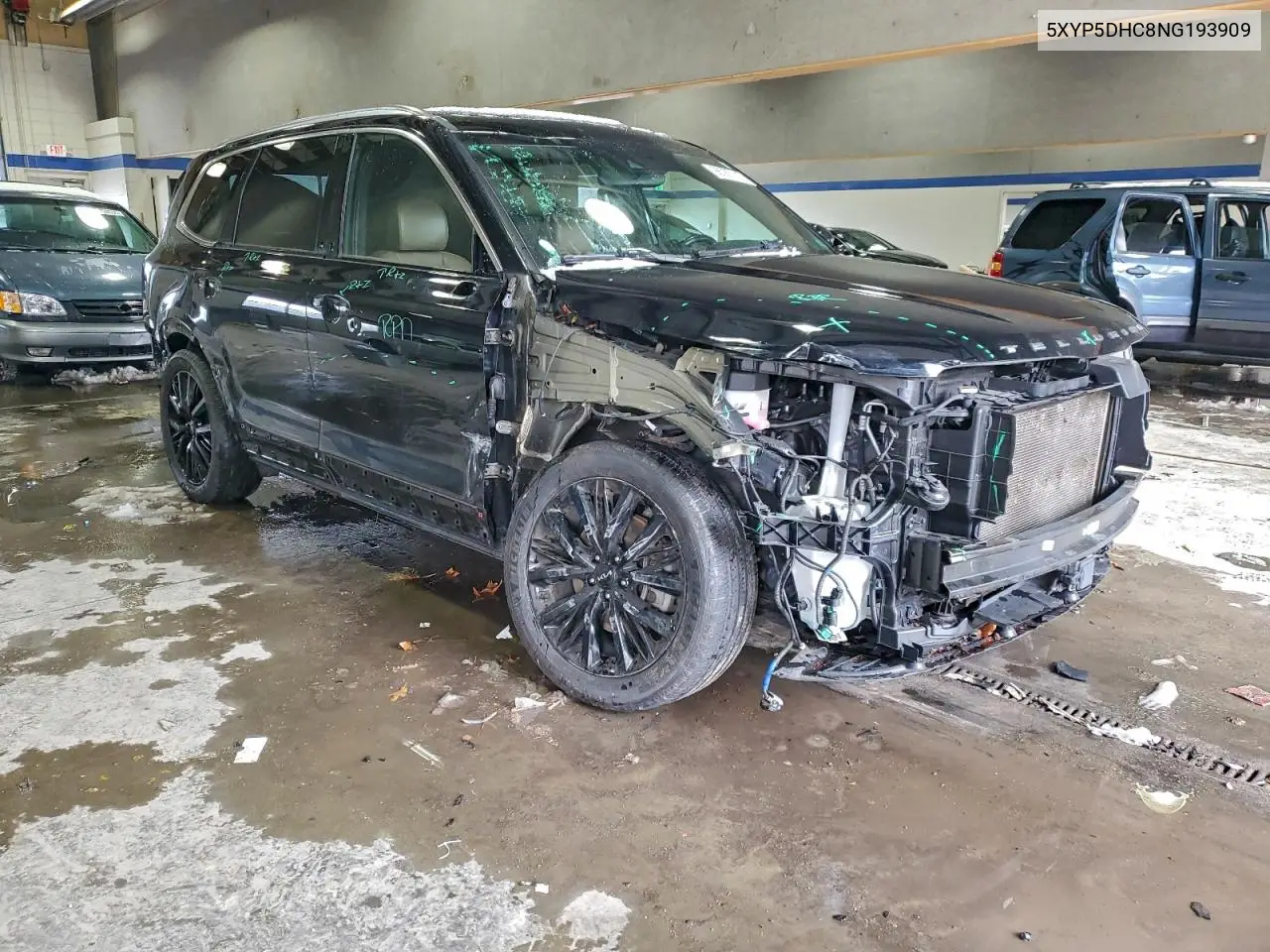 5XYP5DHC8NG193909 2022 Kia Telluride Sx