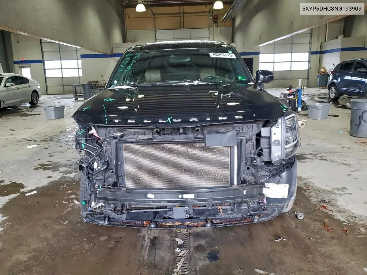 5XYP5DHC8NG193909 2022 Kia Telluride Sx
