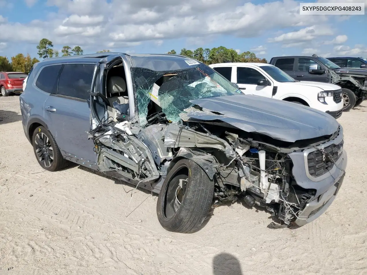 5XYP5DGCXPG408243 2023 Kia Telluride Sx