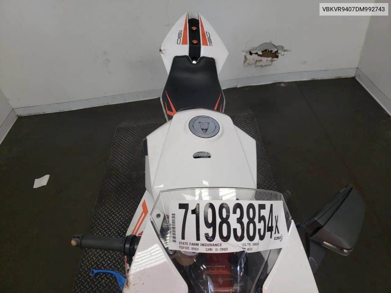 VBKVR9407DM992743 2013 Ktm 1190 Rc8