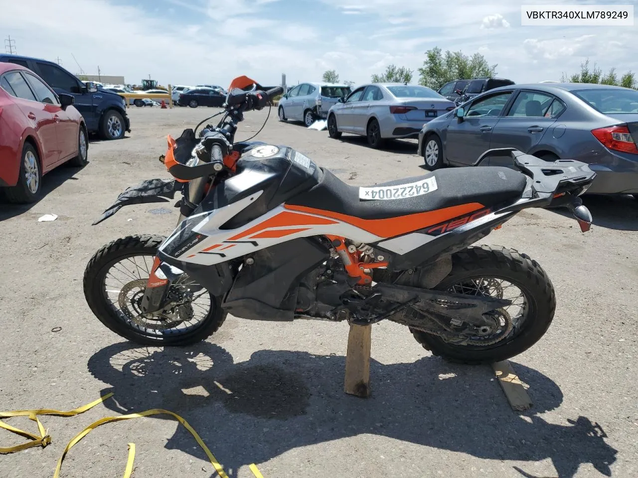 VBKTR340XLM789249 2020 Ktm 790 Adventure R