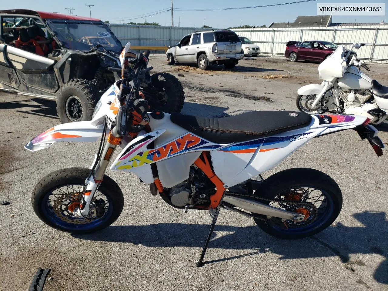 VBKEXK40XNM443651 2022 Ktm 500 Exc-F Six Days