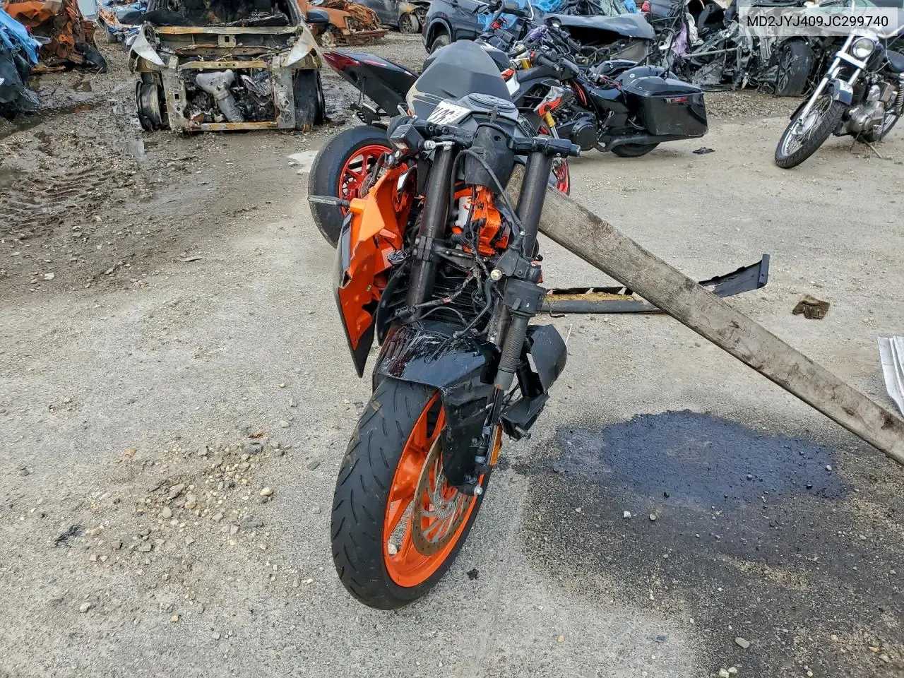 MD2JYJ409JC299740 2018 Ktm 390 Duke