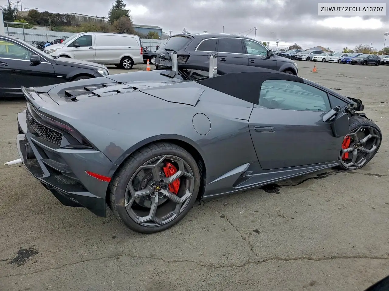 ZHWUT4ZF0LLA13707 2020 Lamborghini Huracan Evo