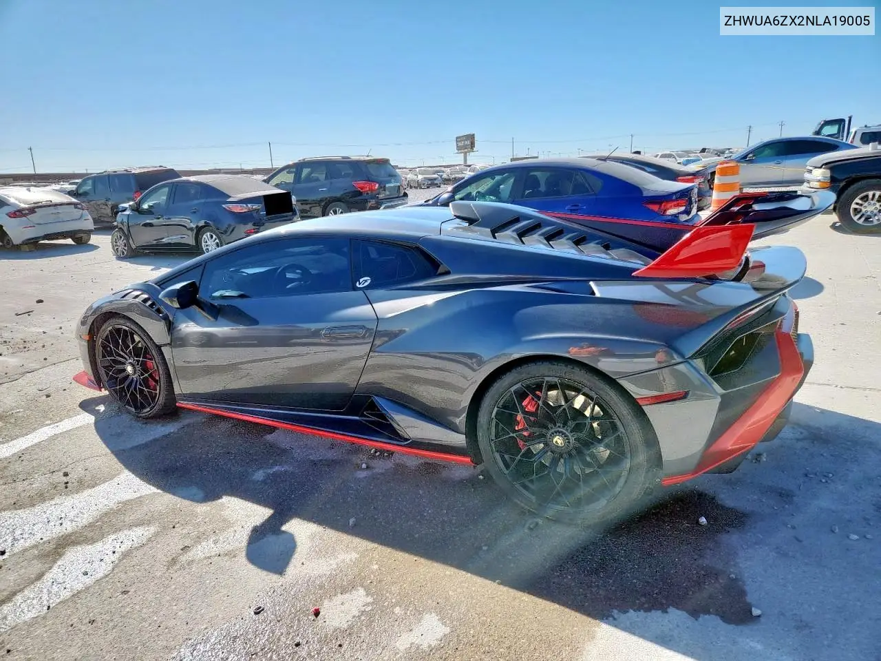 ZHWUA6ZX2NLA19005 2022 Lamborghini Huracan Sto