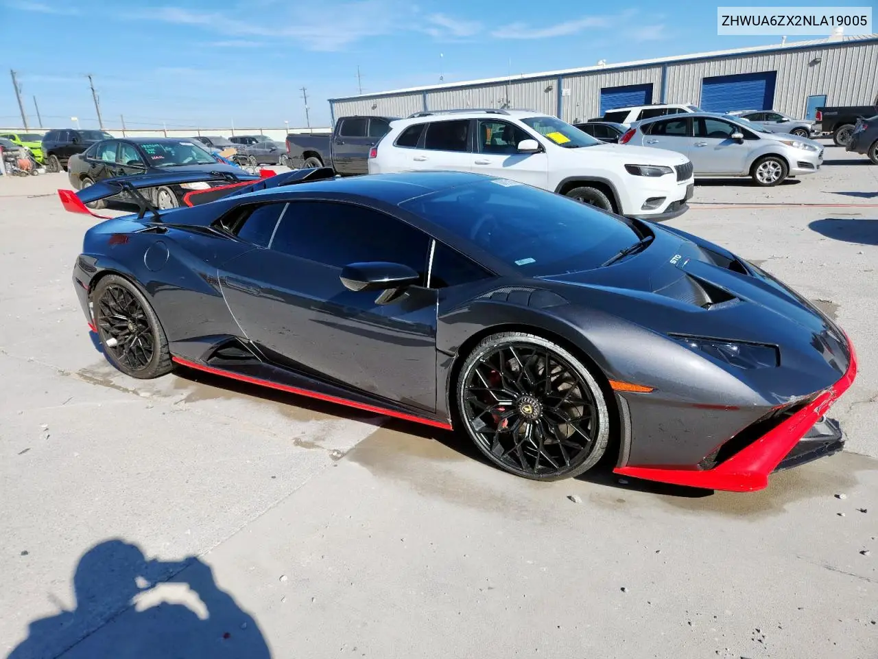 ZHWUA6ZX2NLA19005 2022 Lamborghini Huracan Sto
