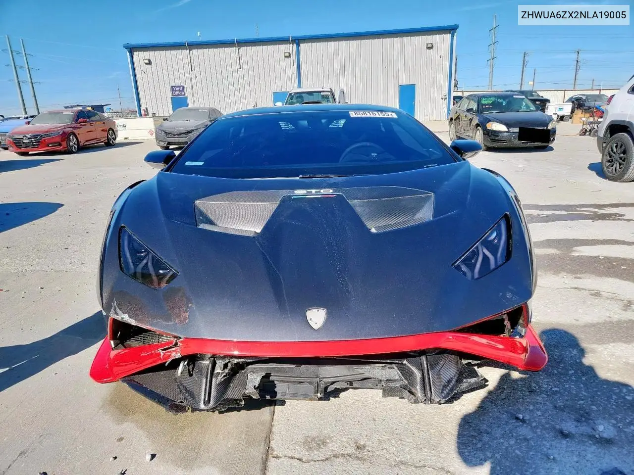 ZHWUA6ZX2NLA19005 2022 Lamborghini Huracan Sto