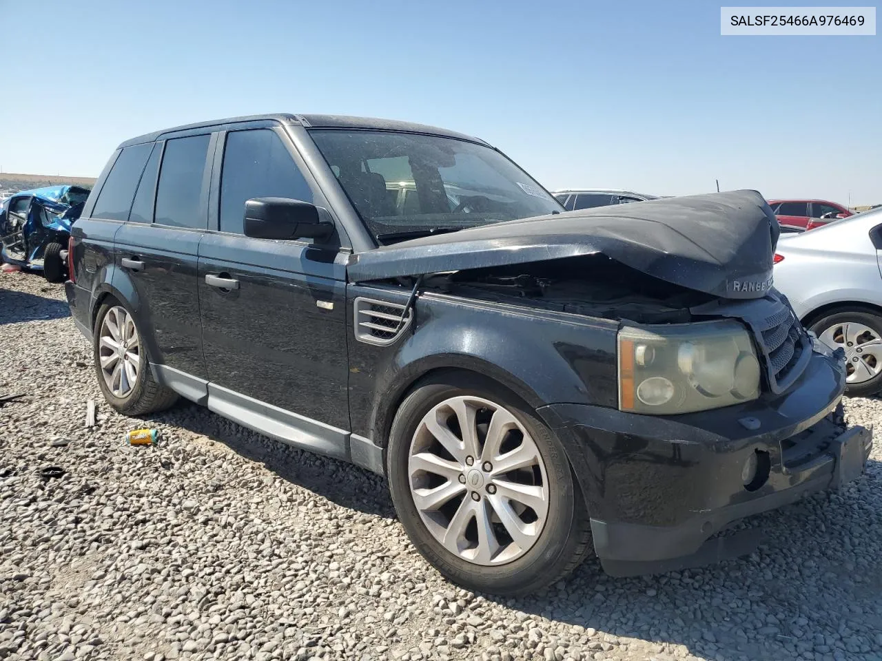 SALSF25466A976469 2006 Land Rover Range Rover Sport Hse