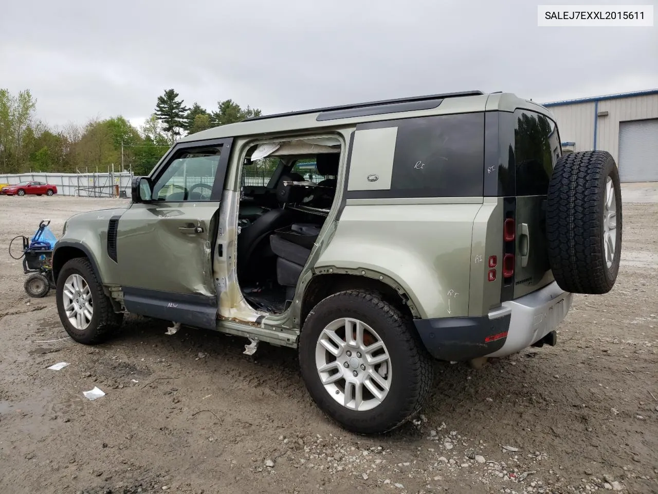 2020 Land Rover Defender 110 S VIN: SALEJ7EXXL2015611 Lot: 54121234