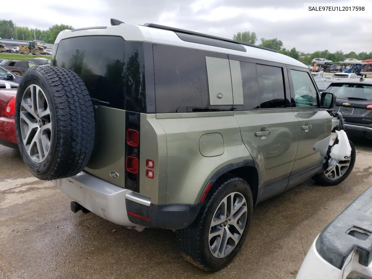 SALE97EU1L2017598 2020 Land Rover Defender 110 Hse