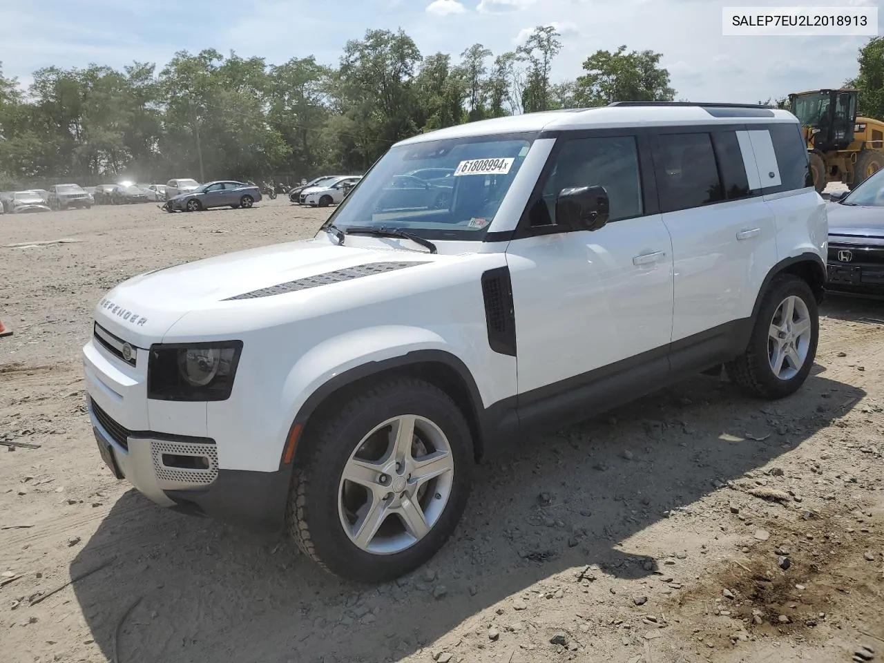 2020 Land Rover Defender 110 Se VIN: SALEP7EU2L2018913 Lot: 61808994