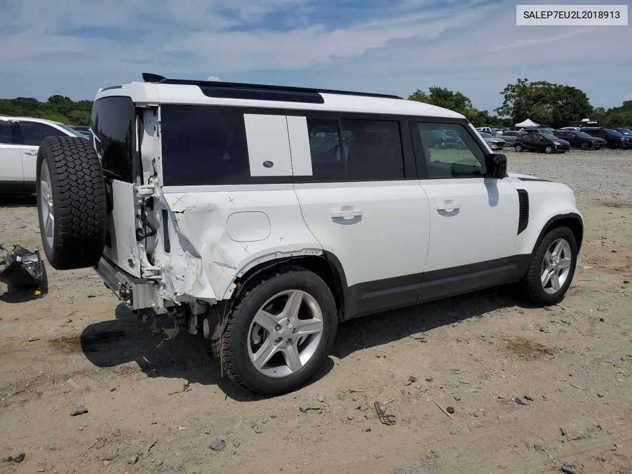 2020 Land Rover Defender 110 Se VIN: SALEP7EU2L2018913 Lot: 61808994