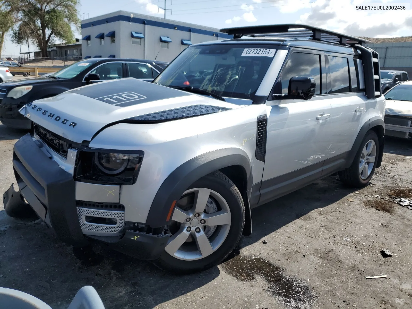 2020 Land Rover Defender 110 1St Edition VIN: SALE17EU0L2002436 Lot: 62732154