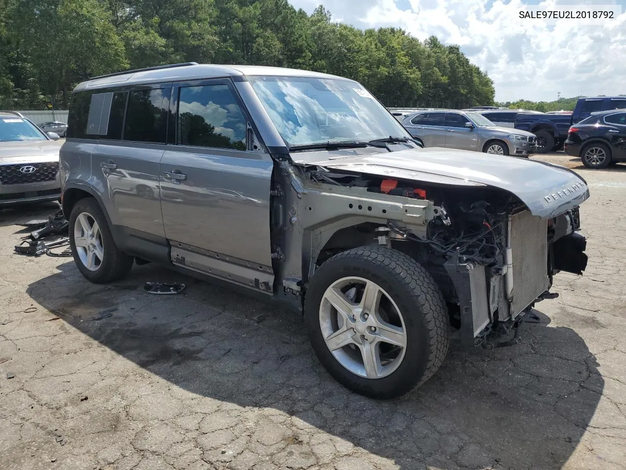 SALE97EU2L2018792 2020 Land Rover Defender 110 Hse