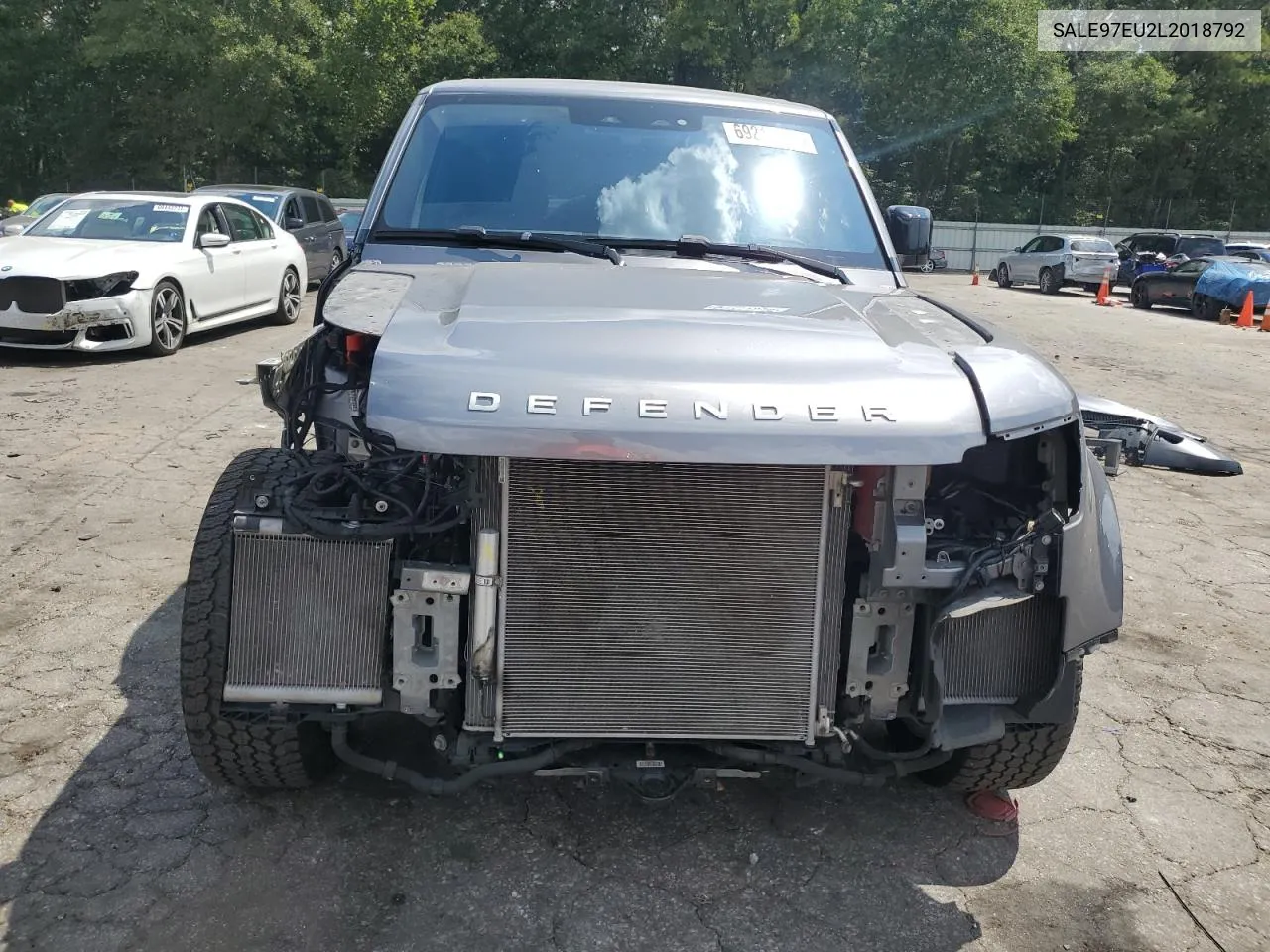 SALE97EU2L2018792 2020 Land Rover Defender 110 Hse