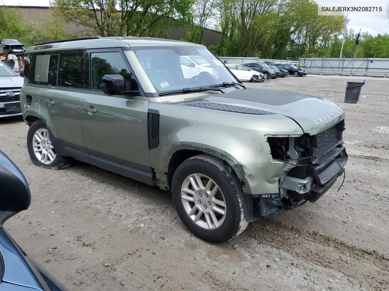 2022 Land Rover Defender 110 S VIN: SALEJERX3N2082715 Lot: 55334494