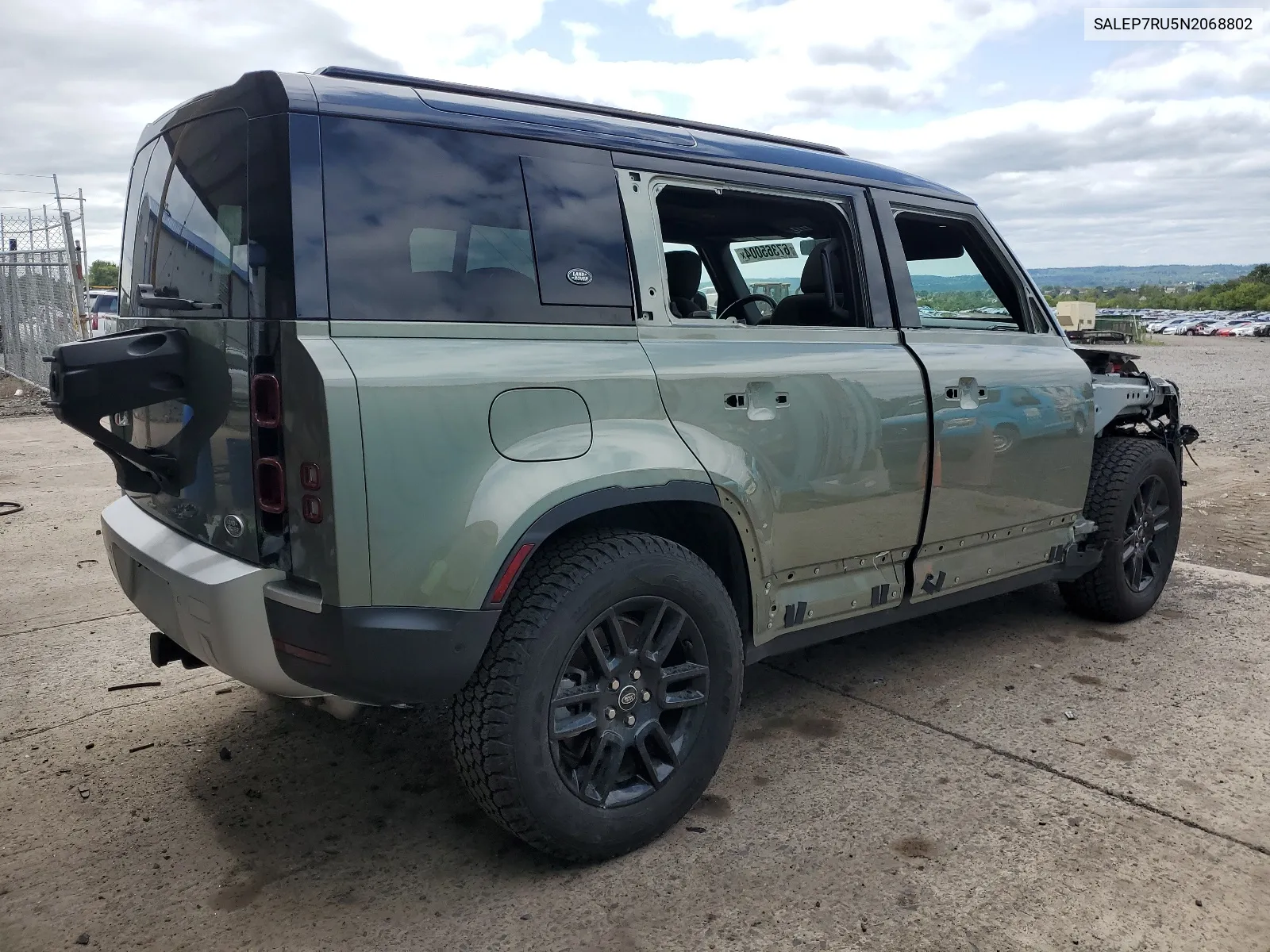 2022 Land Rover Defender 110 Se VIN: SALEP7RU5N2068802 Lot: 67365004