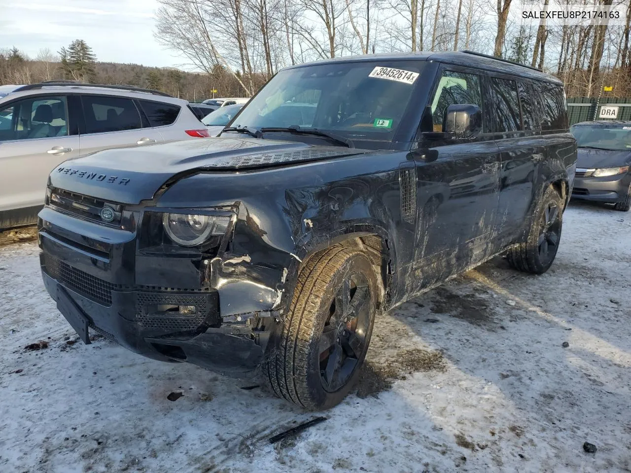 2023 Land Rover Defender 130 X VIN: SALEXFEU8P2174163 Lot: 39452614