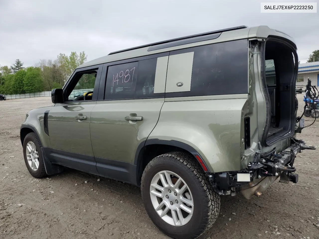 2023 Land Rover Defender 110 S VIN: SALEJ7EX6P2223250 Lot: 53061994